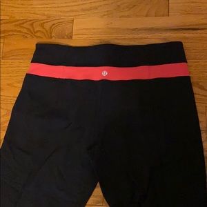 Lululemon Groove Pants Pink Waistband